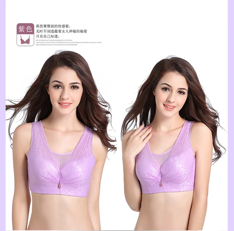 2018 Selling Hot Lace Bra Size Thin Cup Bra Fat Breasted Female Push Up Bra Bralette Encaje Sexy Bra 21