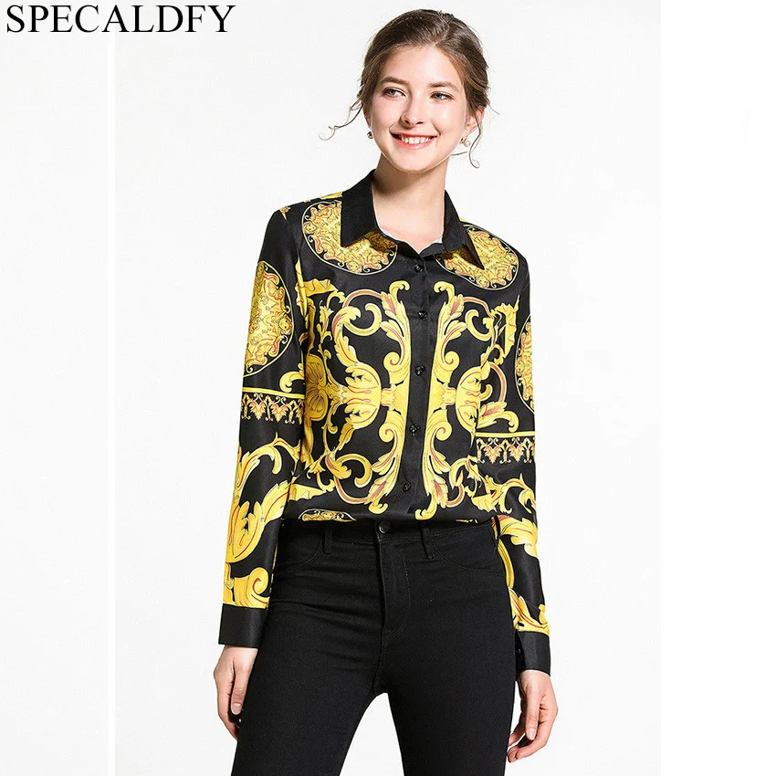 Runway Designer Top Women Blouse 2019 Spring Long Sleeve Vintage Shirt Womens Tops And Blouses Ladies Office Shirts Blusas
Runway Designer Top Women Blouse 2019 Spring Long Sleeve Vintage Shirt Womens Tops And Blouses Ladies Office Shirts Blusas