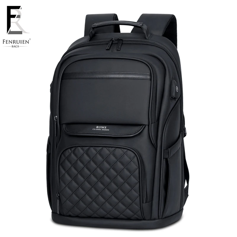 FRN Business Men's Backpack Black USB Charging Anti Theft Laptop Backpack 15.6 Inch Male Large Capacity Fashion Travel Backpacks
FRN Business Men's Backpack Black USB Charging Anti Theft Laptop Backpack 15.6 Inch Male Large Capacity Fashion Travel Backpacks
