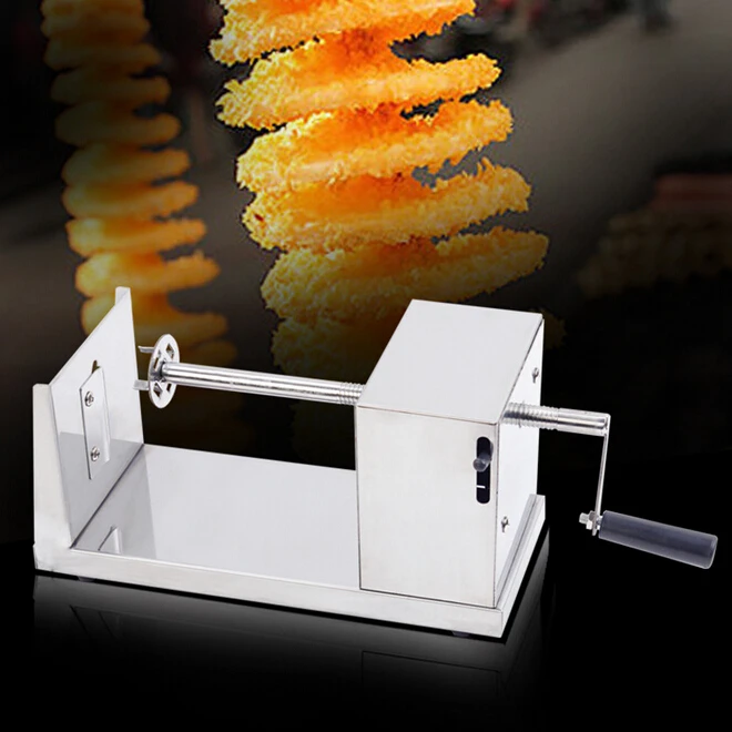 

Tornado potato cutter machine spiral cutting machine chips machine Kitchen Accessories Cooking Tools Chopper Potato Chip ss1034