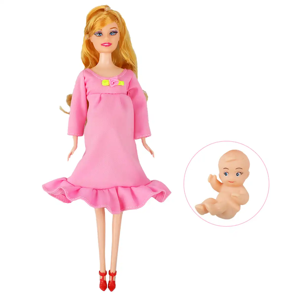 barbie has a baby in her belly