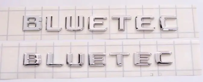 Chrome Letters BLUETEC Rear Trunk Lid Lip Badges Emblems Emblem Badge Sticker for Mercedes Benz AMG
Chrome Letters BLUETEC Rear Trunk Lid Lip Badges Emblems Emblem Badge Sticker for Mercedes Benz AMG