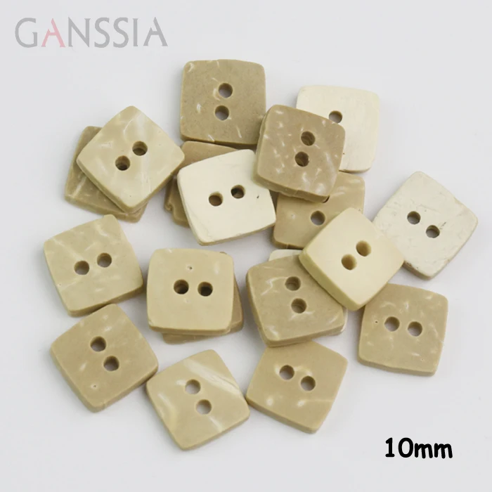 50pcs/lot Size:10mm Natural coconut shell buttons, square coconut 2-holes 10mm buttons, Accssories sewing (ss-139)
50pcs/lot Size:10mm Natural coconut shell buttons, square coconut 2-holes 10mm buttons, Accssories sewing (ss-139)