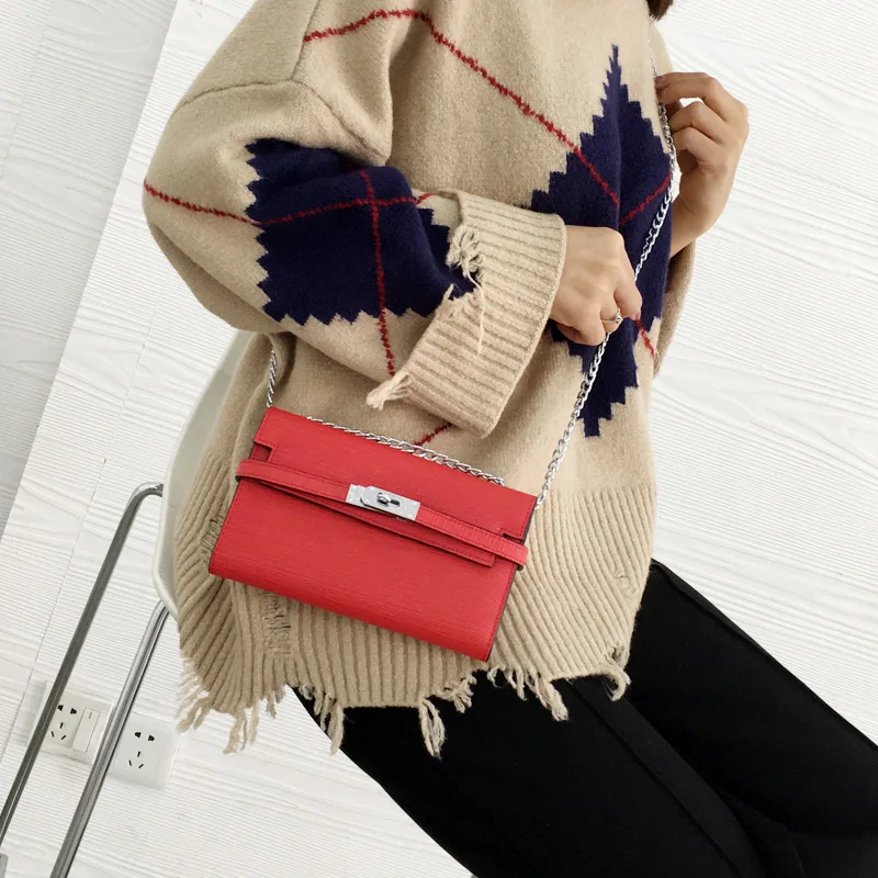 2018 Polyester Messenger Bags Rushed Envelope Hard Is Simple Single Shoulder Small Bag Female New Mini Satchel Leather Chain
2018 Polyester Messenger Bags Rushed Envelope Hard Is Simple Single Shoulder Small Bag Female New Mini Satchel Leather Chain