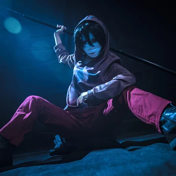 Angels of Death Costume Cosplay Isaac Foster Costumes 3D Hoodies Pullover Sweatshirt/trousers/bandage Halloween Party Props
Angels of Death Costume Cosplay Isaac Foster Costumes 3D Hoodies Pullover Sweatshirt/trousers/bandage Halloween Party Props