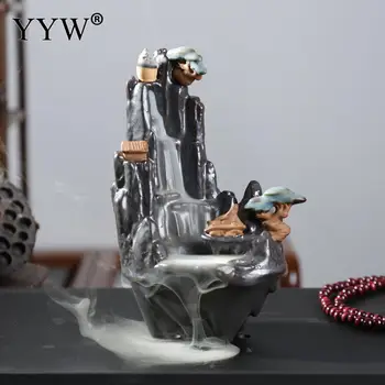 Creative Incense Burner Holder Backflow Cones Censer Aroma Burner With Small Vase Crafts Gift Decoration Use In Home Office
Creative Incense Burner Holder Backflow Cones Censer Aroma Burner With Small Vase Crafts Gift Decoration Use In Home Office