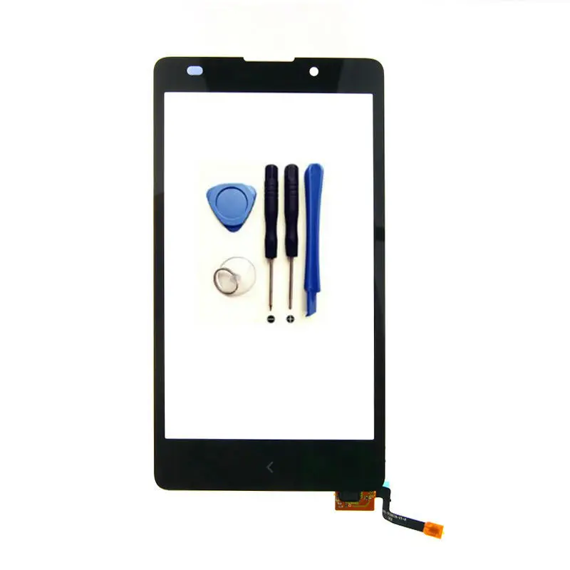 Сенсорный экран Передняя дигитайзер стеклянная рамка дисплея для Nokia Lumia XL