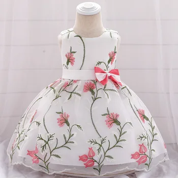 Baby dress lace embroidered baptism dress newborn child girl birthday baby party dress princess costume children's clothing
Baby dress lace embroidered baptism dress newborn child girl birthday baby party dress princess costume children's clothing