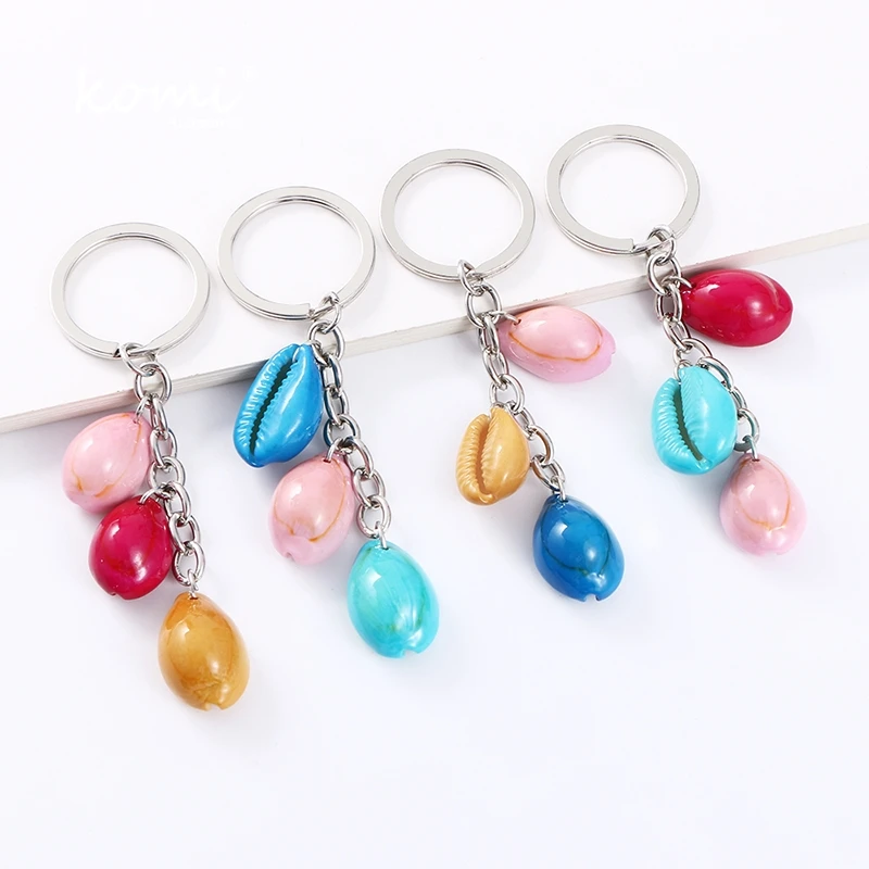 KOMi Colorful Cute Sea Shells Charms Pendant Crafts Keychain Bag Car Keyring Souvenirs Gifts B30321-B30406
KOMi Colorful Cute Sea Shells Charms Pendant Crafts Keychain Bag Car Keyring Souvenirs Gifts B30321-B30406