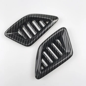 2PCS Carbon Fiber ABS Chrome Car Front Air Conditioner Vent Outlet Cover Trim Moldings For Honda Accord 2018 Car Styling
2PCS Carbon Fiber ABS Chrome Car Front Air Conditioner Vent Outlet Cover Trim Moldings For Honda Accord 2018 Car Styling