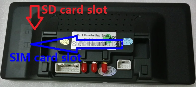 A06_Benz SD card slot and SIM card slot