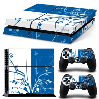 free drop shipping flower front and back for PS4 console and two controllers skin sticker decals covers#TN-P4-1015
free drop shipping flower front and back for PS4 console and two controllers skin sticker decals covers#TN-P4-1015