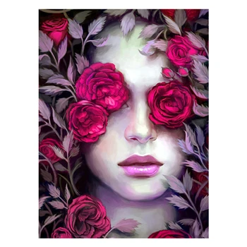 Diamond Mosaic Square Full Face / Round Diamond Resin Home Decoration Rose 5D DIY Embroidery Wall Sticker Girl Portrait
Diamond Mosaic Square Full Face / Round Diamond Resin Home Decoration Rose 5D DIY Embroidery Wall Sticker Girl Portrait