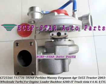 GT2556S 711736-5026S 711736 2674A227 Turbo For Perkin Massey Ferguson Agricultural 5455 Tractor Loader Backhoe 420D-IT 4.4L 03-
GT2556S 711736-5026S 711736 2674A227 Turbo For Perkin Massey Ferguson Agricultural 5455 Tractor Loader Backhoe 420D-IT 4.4L 03-