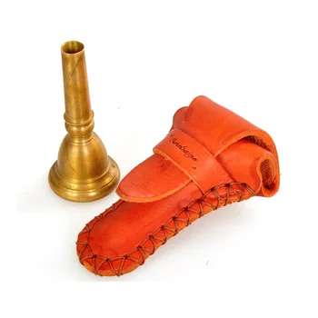 Trombone musical instrument mouthpiece bag upper leather Trombone head pocket Brass instrument full grain leather head bag cover
Trombone musical instrument mouthpiece bag upper leather Trombone head pocket Brass instrument full grain leather head bag cover