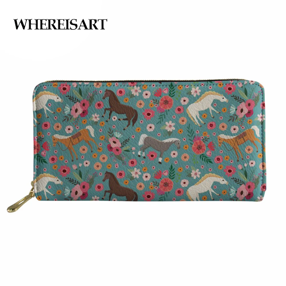 WHEREISART PU Leather Wallet Women Long Coin Purse Crazy Horse Printing Big Feminine Wallets Cluth Phone Money Holder for Girls
WHEREISART PU Leather Wallet Women Long Coin Purse Crazy Horse Printing Big Feminine Wallets Cluth Phone Money Holder for Girls