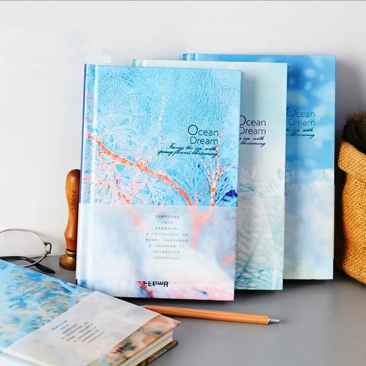 Ocean Dream" Study Journal Working Diary Grid Lined Blank Papers Notebook Hard Cover Stationery Gift
Ocean Dream" Study Journal Working Diary Grid Lined Blank Papers Notebook Hard Cover Stationery Gift