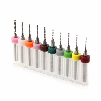 10Pcs/Set 0.6-1.5mm PCB Print Circuit Board Carbide Mini Micro Drill Bits CNC Random Color
10Pcs/Set 0.6-1.5mm PCB Print Circuit Board Carbide Mini Micro Drill Bits CNC Random Color
