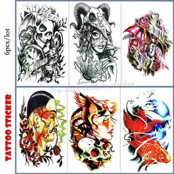 Nu-TATY Sheep girl Temporary Tattoo Body Art, 12*20cm Flash Tattoo Stickers, Waterproof Fake Tatoo Henna
Nu-TATY Sheep girl Temporary Tattoo Body Art, 12*20cm Flash Tattoo Stickers, Waterproof Fake Tatoo Henna