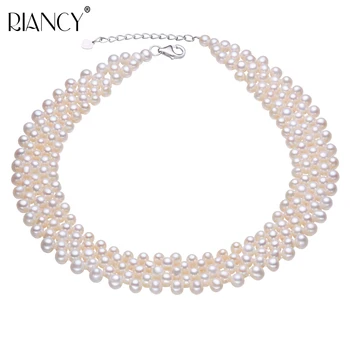 Natural freshwater pearl choker necklace muiltlaye pearl vintage necklace for women Small Pearl clavicle necklace
Natural freshwater pearl choker necklace muiltlaye pearl vintage necklace for women Small Pearl clavicle necklace