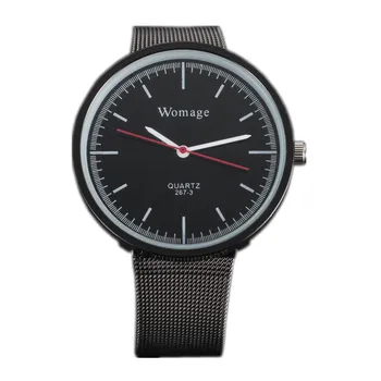 New Famous Luxury Brand WoMaGe Black White Simple Dial Men Quartz Watch Casual Personality Mesh Strap Mens Clock Reloj Mujer
New Famous Luxury Brand WoMaGe Black White Simple Dial Men Quartz Watch Casual Personality Mesh Strap Mens Clock Reloj Mujer