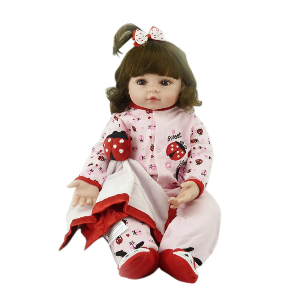 22 inch 55 cm Silicone baby reborn dolls Children's toys Lovely doll's birthday gift Holiday gift
22 inch 55 cm Silicone baby reborn dolls Children's toys Lovely doll's birthday gift Holiday gift