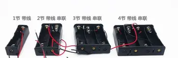 Black Plastic 1x 2x 3x 4x 18650 Battery Storage Box Case 1 2 3 4 Slot Way DIY Batteries Clip Holder Container With Wire Lead Pin
Black Plastic 1x 2x 3x 4x 18650 Battery Storage Box Case 1 2 3 4 Slot Way DIY Batteries Clip Holder Container With Wire Lead Pin