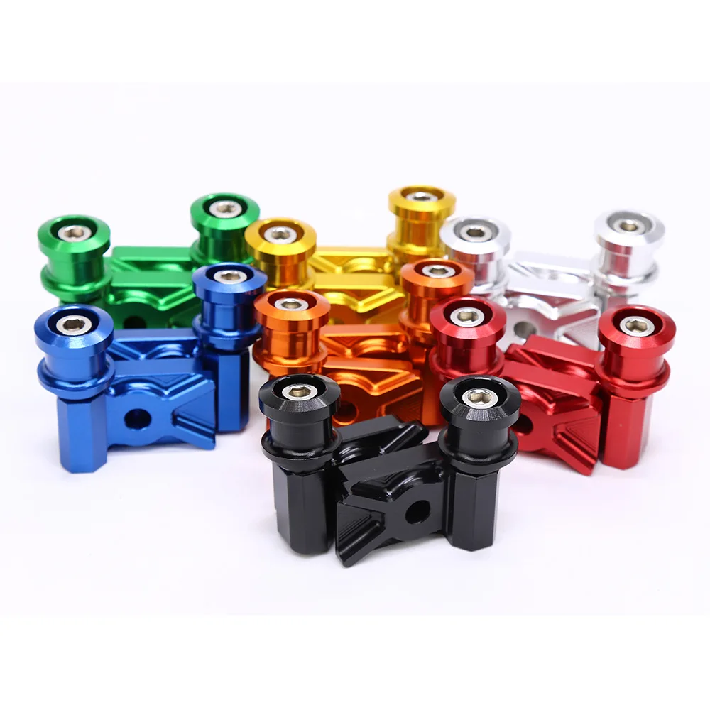 For Kawasaki Z125 Ninja 250R 300R CNC Swingarm Spool Adapters Mount Z 125 2015-2017 & Ninja250R 2008-2012 & Ninja300R 2013-2015
For Kawasaki Z125 Ninja 250R 300R CNC Swingarm Spool Adapters Mount Z 125 2015-2017 & Ninja250R 2008-2012 & Ninja300R 2013-2015