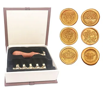 7 pc Seal Stamp Stick Set Replaceable Sealing Wax Diversiform Vintage Signet Stamps for Letter Postage Envelop Invitation A20
7 pc Seal Stamp Stick Set Replaceable Sealing Wax Diversiform Vintage Signet Stamps for Letter Postage Envelop Invitation A20
