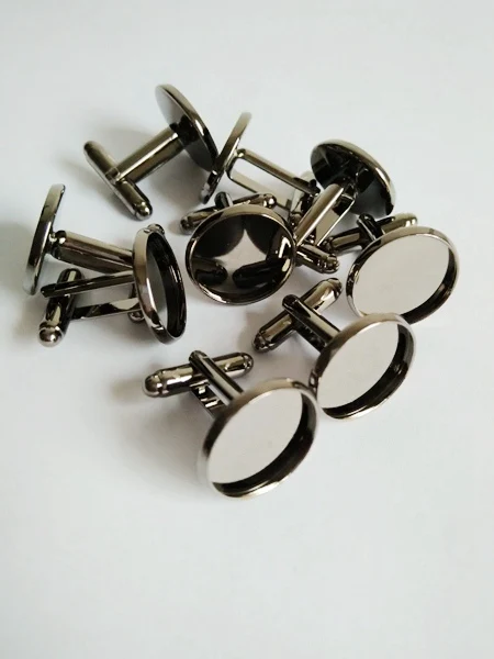free shipping,14mm Gunmetal Black high quality cufflink base, cufflink blank, cufflink setting CFS147
free shipping,14mm Gunmetal Black high quality cufflink base, cufflink blank, cufflink setting CFS147