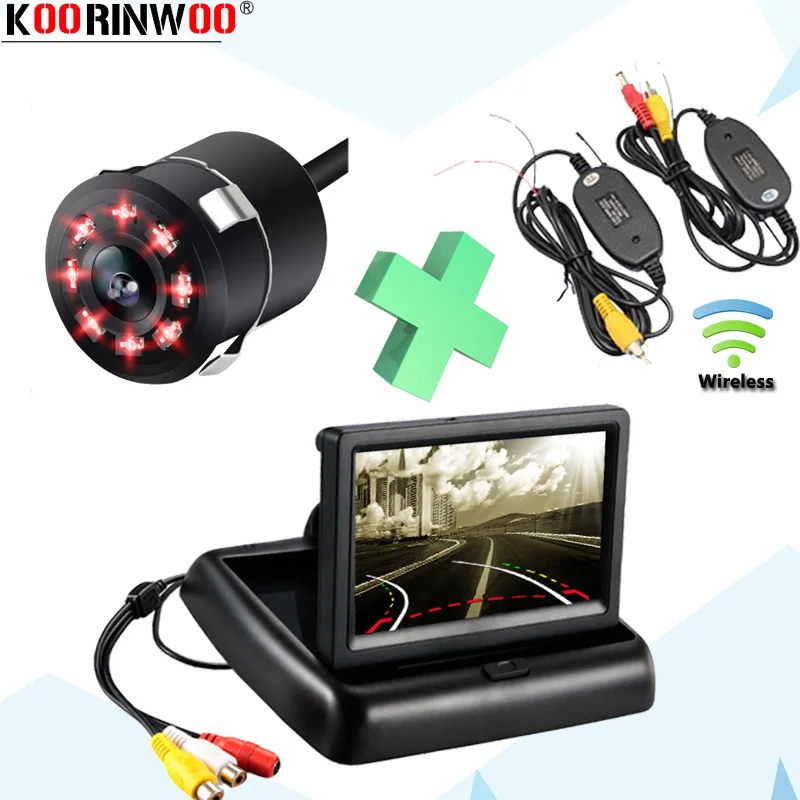 Koorinwoo 4.3" Intelligent Dynamic Trajectory Parking Car Rear View IP68 Infrared Blind Zone Side View Camera Folding Monitor
Koorinwoo 4.3" Intelligent Dynamic Trajectory Parking Car Rear View IP68 Infrared Blind Zone Side View Camera Folding Monitor