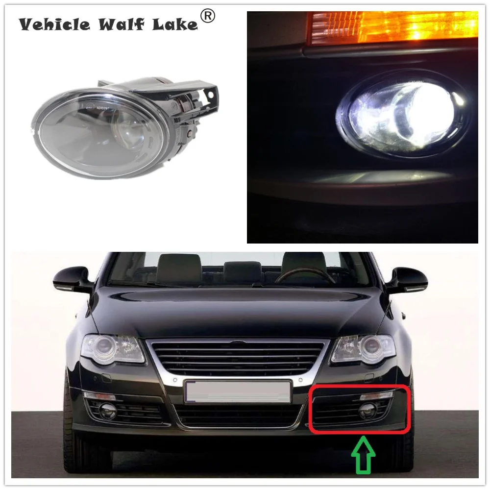 Left Side For VW Passat B6 3C 2006 2007 2008 2009 2010 2011 Car-styling Front Fog Light Fog Lamp Convex Lens And Bulbs
Left Side For VW Passat B6 3C 2006 2007 2008 2009 2010 2011 Car-styling Front Fog Light Fog Lamp Convex Lens And Bulbs