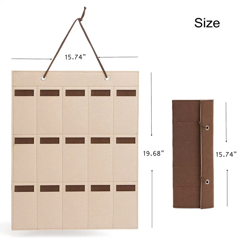 Sunglasses Organizer Hanger Folding 15 Slots Felt Wall Mounted Display Stand Storage Pocket
Sunglasses Organizer Hanger Folding 15 Slots Felt Wall Mounted Display Stand Storage Pocket
