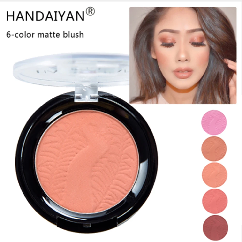 HANDAIYAN Makeup Cheek Blush Powder Foundation Matte Blusher Palette Long-lasting Waterproof Makeup Blushers
HANDAIYAN Makeup Cheek Blush Powder Foundation Matte Blusher Palette Long-lasting Waterproof Makeup Blushers