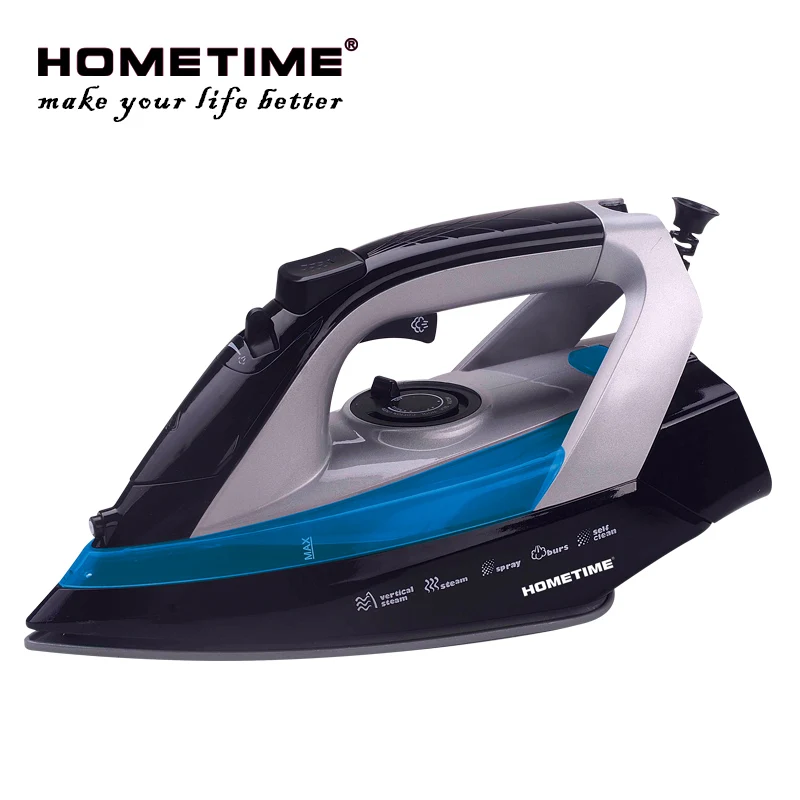 HOMETIME Household Electric Iron Steam Iron Ceramic Base Plate Five-Stage Adjustment Hand-held Clothes Ironing Machine
HOMETIME Household Electric Iron Steam Iron Ceramic Base Plate Five-Stage Adjustment Hand-held Clothes Ironing Machine
