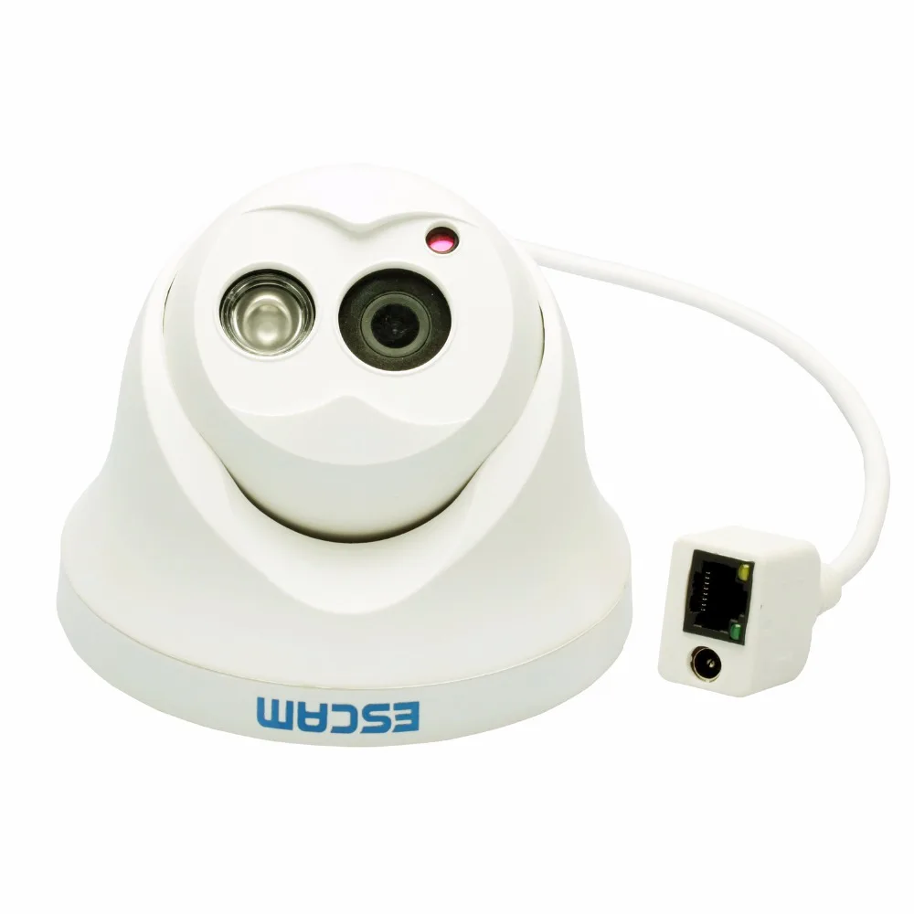 

Escam OWL QD100 IP Camera Night Vision Onvif 3.6mm len HD 720P H.264 1/4 CMOS P2P Mini Camera IR Security CCTV Outdoor Camera