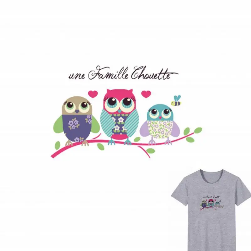 17x10.5cm Cartoon Animal Owl Iron On Stickers Washable Appliques A-level Patches Heat Transfer For DIY Accessory Clothing
17x10.5cm Cartoon Animal Owl Iron On Stickers Washable Appliques A-level Patches Heat Transfer For DIY Accessory Clothing