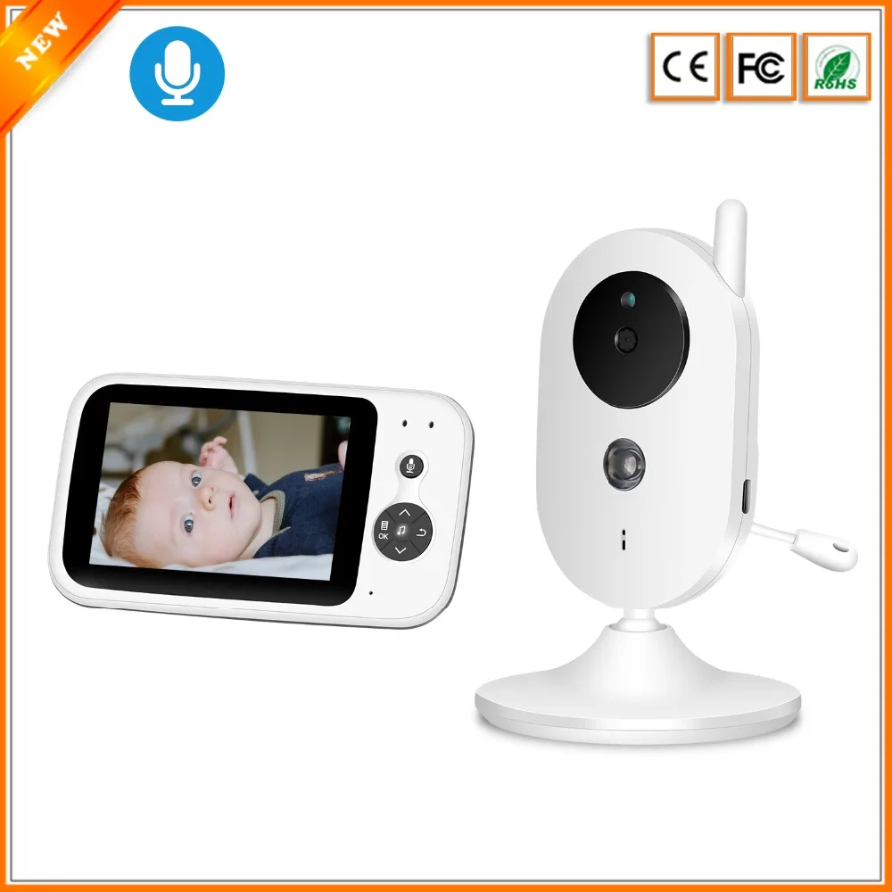 BESDER Wireless Video Baby Monitor 3.5 inch Colorful Display Baby Nanny Security Camera Night Vision Temperature Monitoring
BESDER Wireless Video Baby Monitor 3.5 inch Colorful Display Baby Nanny Security Camera Night Vision Temperature Monitoring