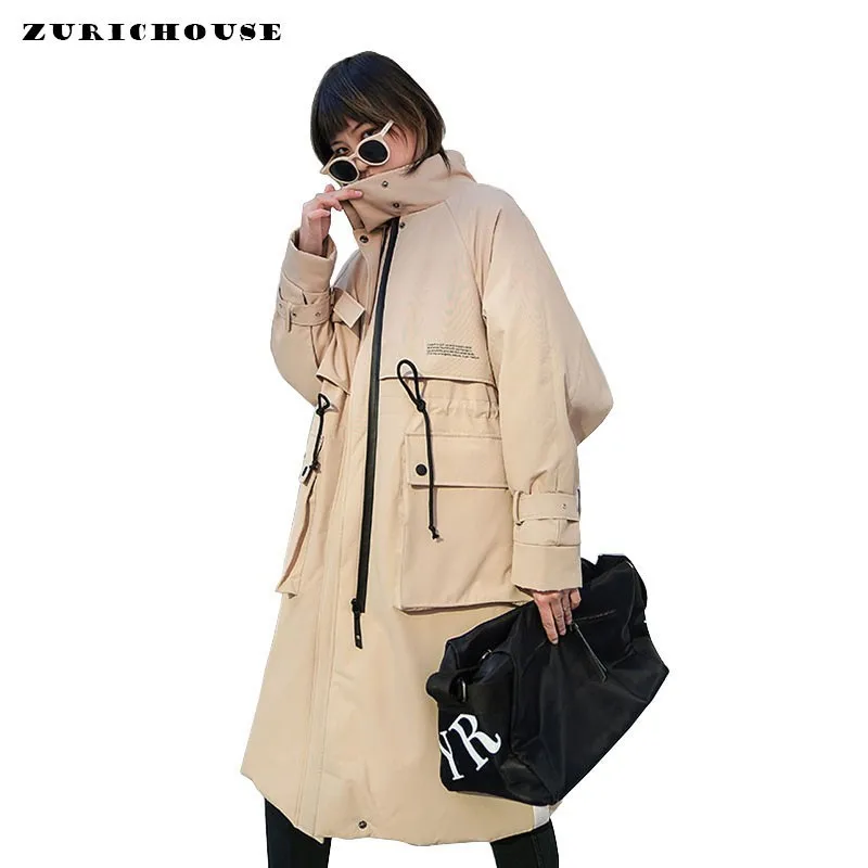 ZURICHOUSE 2019 Parkas Women's Long Coat Winter Fashion Street Style Oversized Loose Warm Down Cotton Padded Jackets Female
ZURICHOUSE 2019 Parkas Women's Long Coat Winter Fashion Street Style Oversized Loose Warm Down Cotton Padded Jackets Female