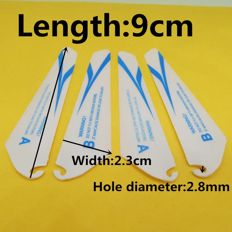 Main Blades Props 9cm 90mm RC drone Flying RC Helicopter Aircraft drone Infrared Induction Remote Control drone dron Kids Toys
Main Blades Props 9cm 90mm RC drone Flying RC Helicopter Aircraft drone Infrared Induction Remote Control drone dron Kids Toys