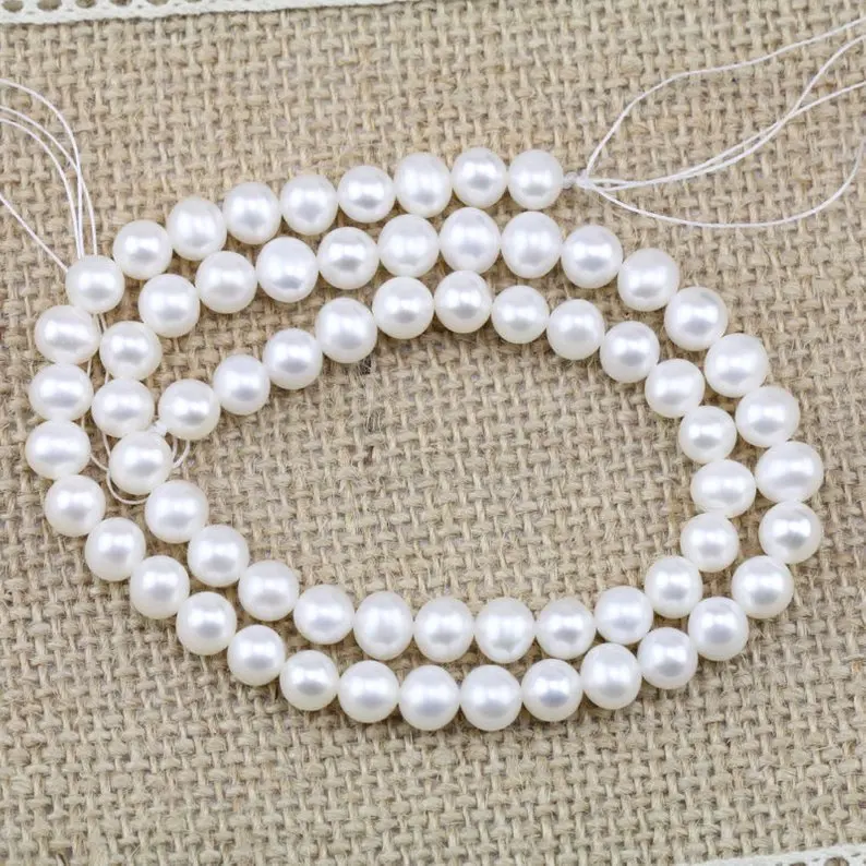DIY Loose Pearl Jewellery,6mm AAA Round Freshwater Pearl Loose Beads,15inches One Full Strand,New Free Shipping
DIY Loose Pearl Jewellery,6mm AAA Round Freshwater Pearl Loose Beads,15inches One Full Strand,New Free Shipping