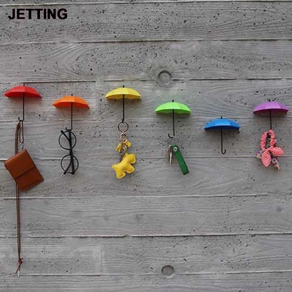 3Pcs Colorful Umbrella Wall Hook Key Hair Pin Holder Organizer Decorative Brand New Robe Hooks Bathroom Hardware
3Pcs Colorful Umbrella Wall Hook Key Hair Pin Holder Organizer Decorative Brand New Robe Hooks Bathroom Hardware