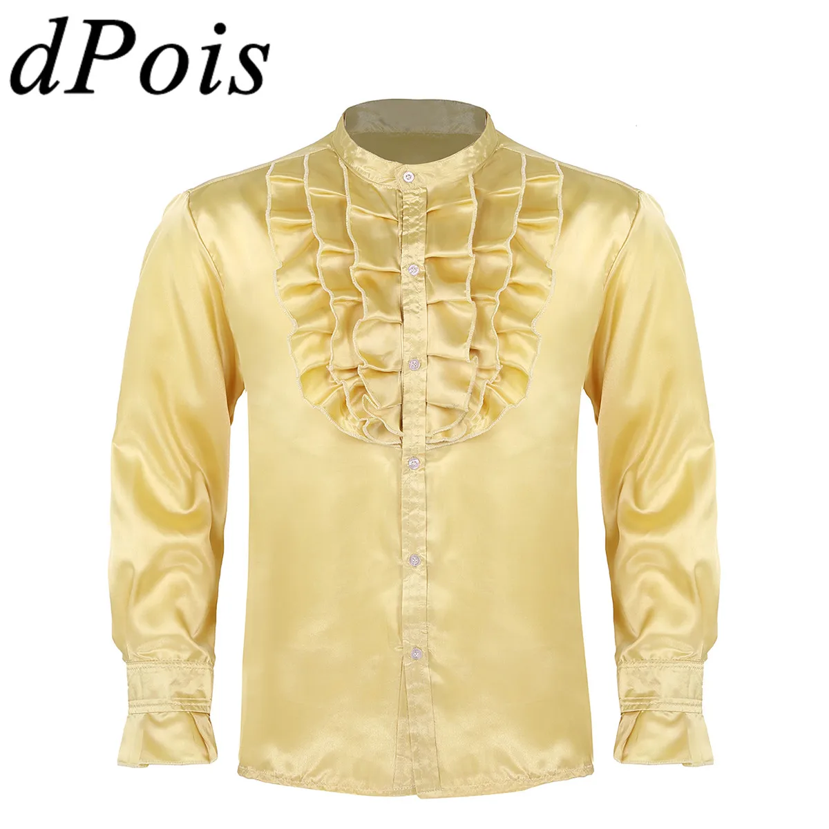 DPOIS Mens Satin Ballet Dance Shirt Tuxedo Leotard Male Long Sleeve Slimming Tops Ballerina Costume Latin Tango Ballroom Clothes
DPOIS Mens Satin Ballet Dance Shirt Tuxedo Leotard Male Long Sleeve Slimming Tops Ballerina Costume Latin Tango Ballroom Clothes