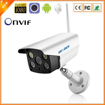 BESDER Two Way Audio Security IP Cameras WiFi Outdoor Wireless IP Camera With SD Card Slot P2P 2PCS IR LED+ 2PCS White Light LED
BESDER Two Way Audio Security IP Cameras WiFi Outdoor Wireless IP Camera With SD Card Slot P2P 2PCS IR LED+ 2PCS White Light LED