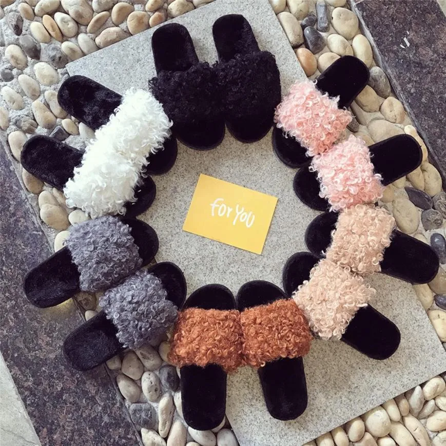 Warm Women Slippers Fashion Spring Summer Autumn Plush Slippers Women Comfortable Warm Faux Fur Slides Flip Flops Flat Shoes
Warm Women Slippers Fashion Spring Summer Autumn Plush Slippers Women Comfortable Warm Faux Fur Slides Flip Flops Flat Shoes
