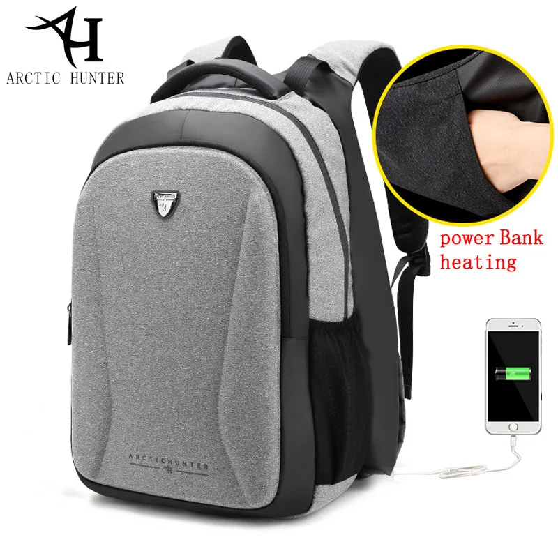 ARCTIC HUNTER Hand Warm Backpack women Laptop backpack men Fashion Casual USB Backpack Anti Theft school bags for teenager
ARCTIC HUNTER Hand Warm Backpack women Laptop backpack men Fashion Casual USB Backpack Anti Theft school bags for teenager