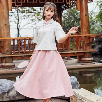 2020 chinese style women's hanfu costume cantonese embroidered skirt + clothes traditional chinese beautiful dance hanfu
2020 chinese style women's hanfu costume cantonese embroidered skirt + clothes traditional chinese beautiful dance hanfu