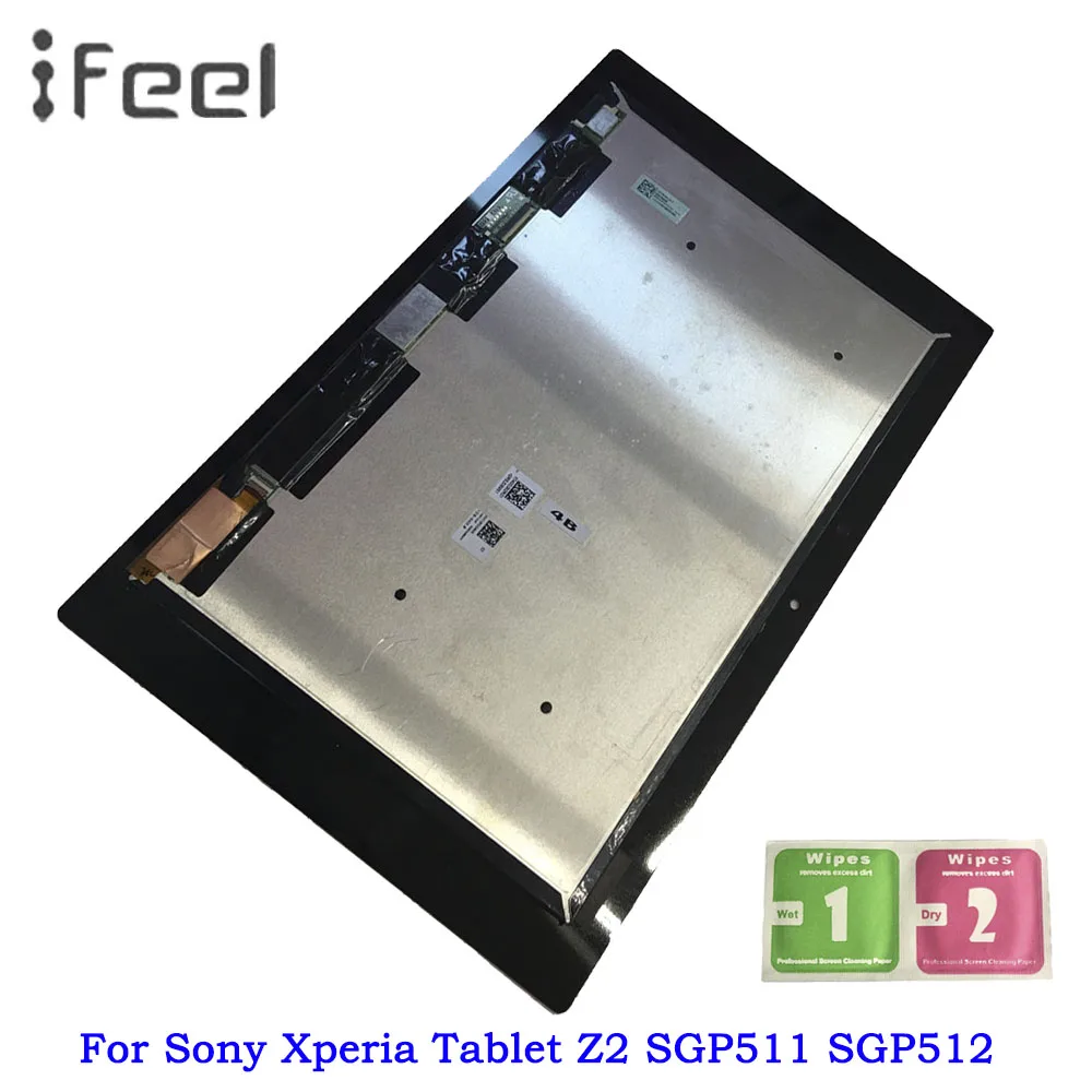 Для Sony Xperia Tablet Z2 SGP511 SGP512 SGP521 SGP541 ЖК дисплей сенсорный экран дигитайзер стекло в