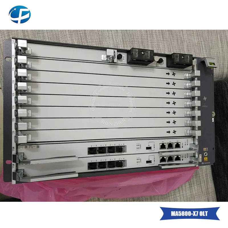 MA5800-X7 GPON EPON OLT Optical Line Terminal 2*MPLA 2*PILA DC Power Support, 16pots GPHF C+ Service Board with 16pcs Moudle
MA5800-X7 GPON EPON OLT Optical Line Terminal 2*MPLA 2*PILA DC Power Support, 16pots GPHF C+ Service Board with 16pcs Moudle