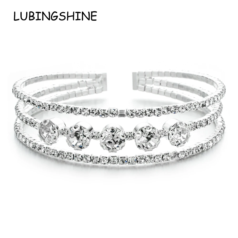 Luxury Wide Multilayer Rhinestones Bracelets&Bangles for Women Adjustable Wristband Crystal Open Cuff Pulseras Jewelry
Luxury Wide Multilayer Rhinestones Bracelets&Bangles for Women Adjustable Wristband Crystal Open Cuff Pulseras Jewelry